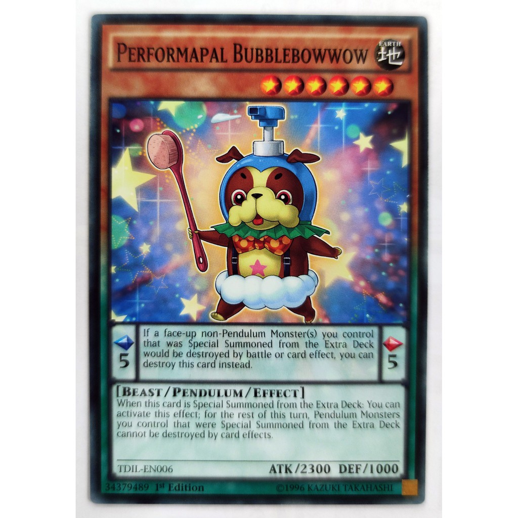 [Thẻ Yugioh] Performapal Bubblebowwow |EN| Common (ARC-V)