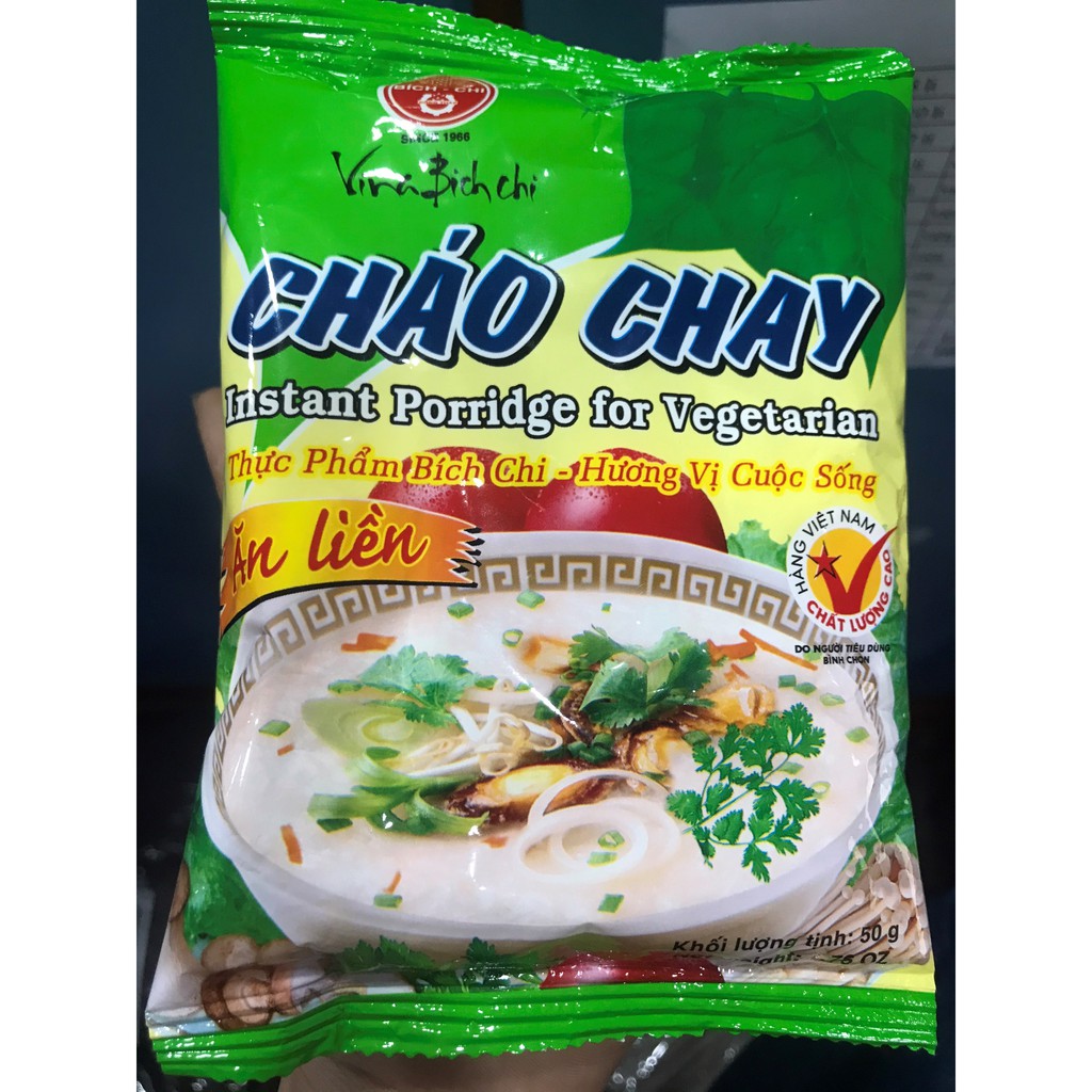 Cháo chay đủ vị