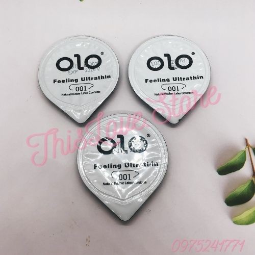 [Siêu Mỏng] Bao cao su OLO 001 Feeling Ultrathin siêu mỏng 10 bao 1 hộp