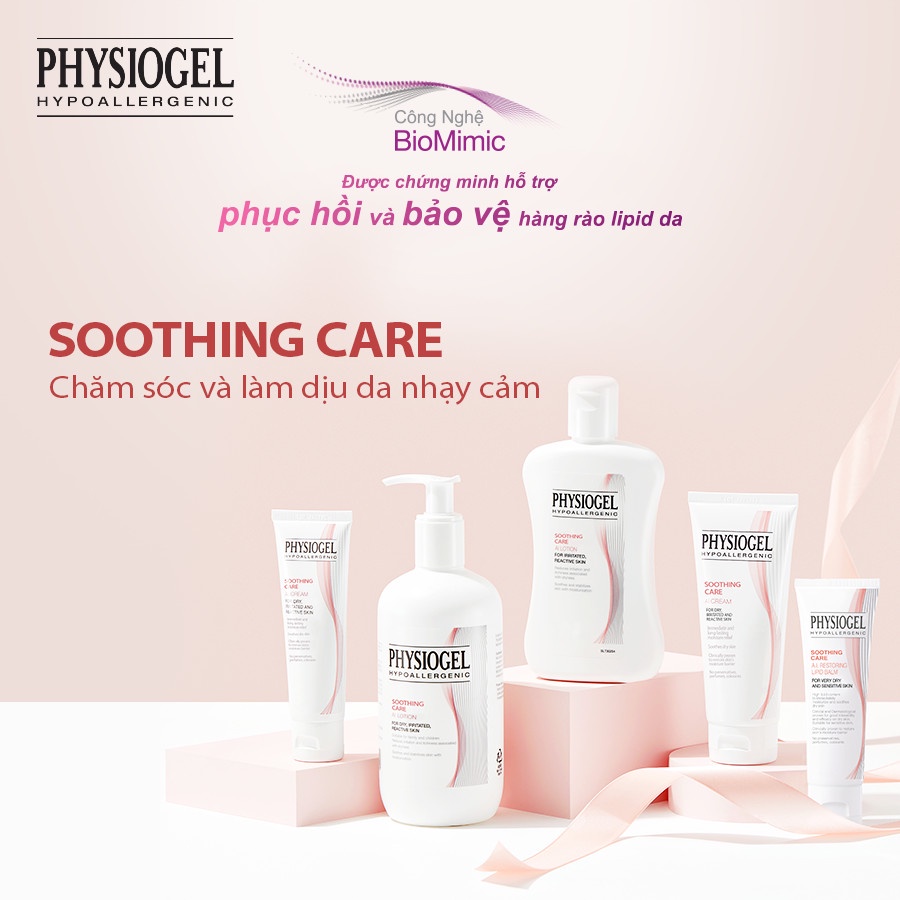 Sữa dưỡng ẩm dịu nhẹ Physiogel Soothing Care A.I Lotion dành cho da khô và da mẫn cảm 400ml