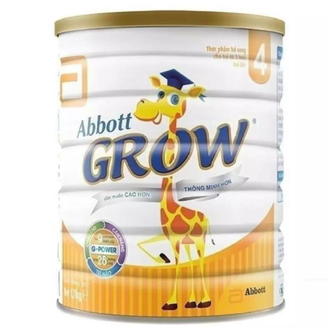 Sữa bột Abbott Grow 4 G-Power Hương Vani 1.7kg