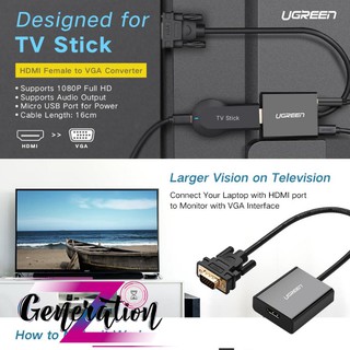 Cáp chuyển HDMI ra VGA Ugreen 20694