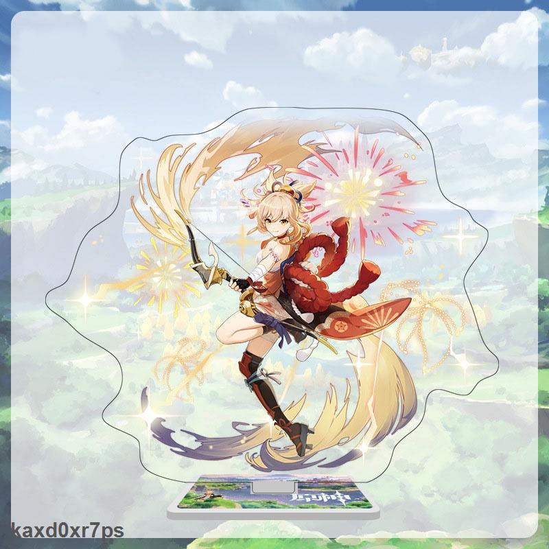 Chính Hãng Mô hình nhân vật hoạt hình tùy chọn Genshin Dainsleif Kazuha Eula Yanfei Kamisato Ayaka chân đứng bằng ac