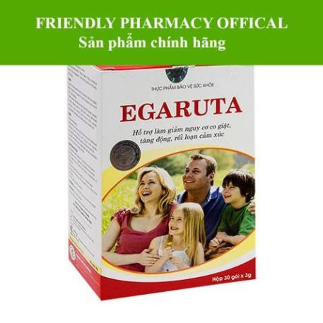 Egaruta - Hỗ trợ làm giảm nguy cơ tăng động, co giật, rối loạn cảm xúc (Hộp 30 gói)