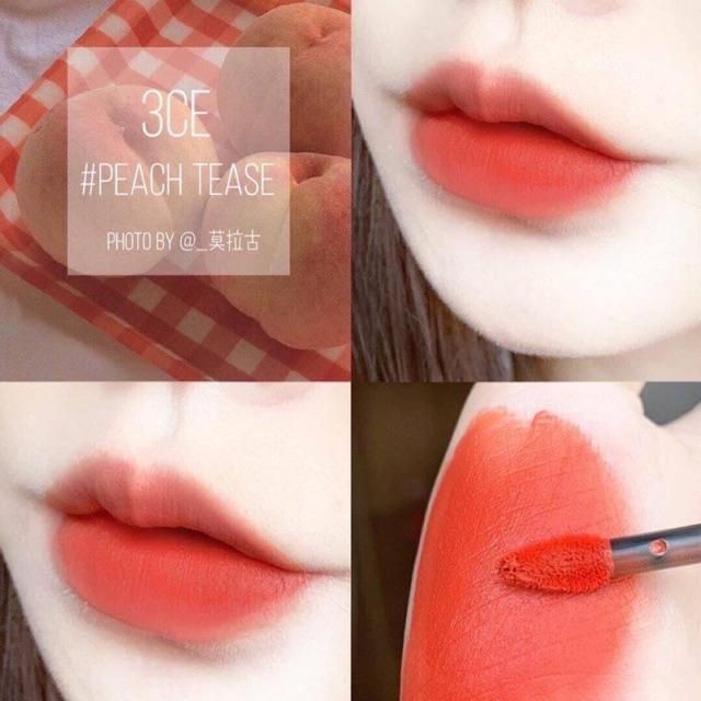 Son 3CE Cloud Lip Tint Peach Tease | BigBuy360 - bigbuy360.vn