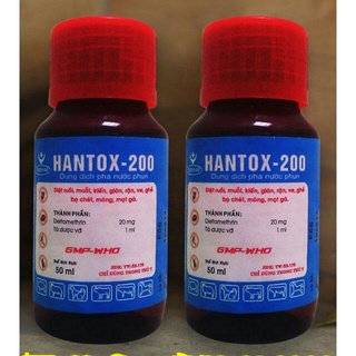 HANTOX-200 - Thuốc diệt rận, ve, ghẻ, bọ chét cho ch thumbnail