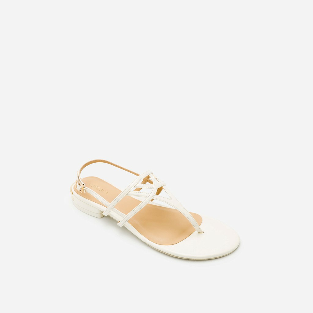 Vascara - Giày Sandal Đế Bệt SDK 0264 - Màu Trắng