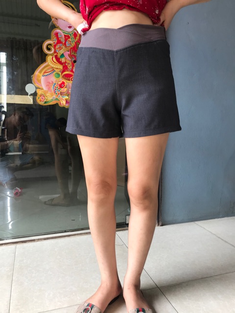 Quần Bầu Sooc,Quần Đùi Bầu cotton( mã 24)