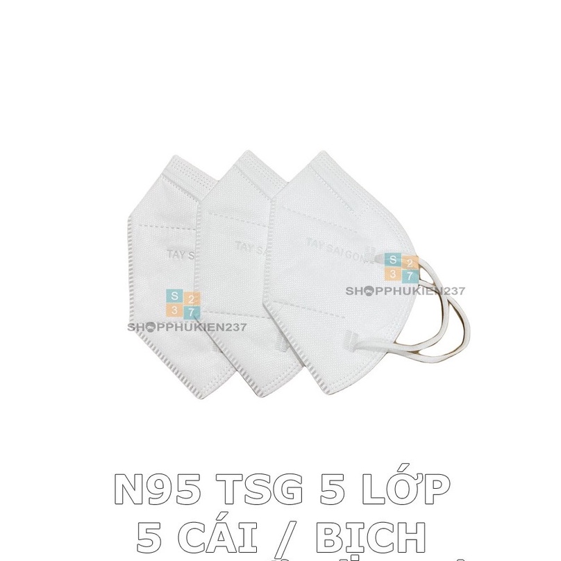Khẩu Trang 5 Lớp N95 Công Ty Thiết Bị Tây Sài Gòn TSG