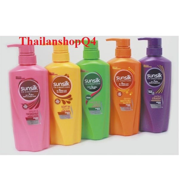 HCM- Dầu gội Sunsilk 380ml Thái lan HSD 2025