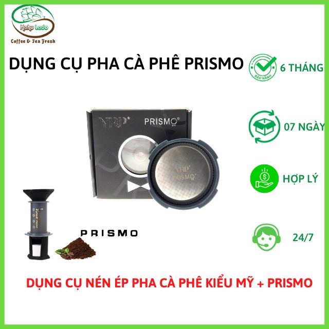 Fellow Prismo YRP Hahulado Thích Hợp Các Loại Máy Pha cà phê Aeropress, Aepress GO dụng cụ nén ép cafe kiểu mỹ