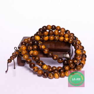 Tràng hạt gỗ Hoa kỳ nam 108 hạt 8mm