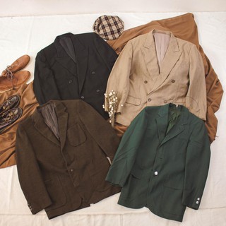 Áo Blazer Nhật 2hand (Secondhand) cao cấp, chính hãng, vintage, lịch lãm