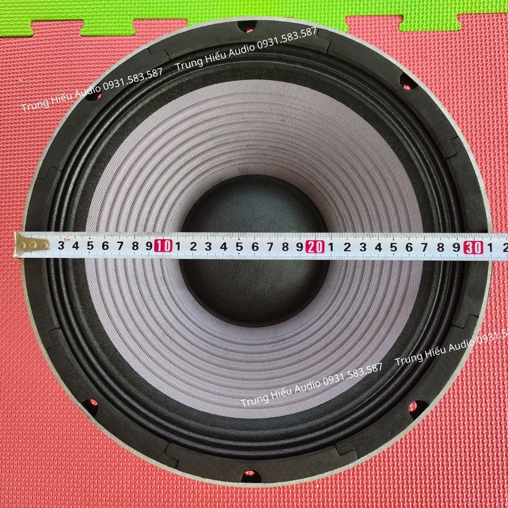 Loa Bass 30 Từ 140 Coil 51 Hệ 8Ω, Màng Vãi, Nhện Cao Màu Nâu, Củ Loa Bass 3 Tấc Gân Vãi Tẩm Dầu Trung Hiếu Audio