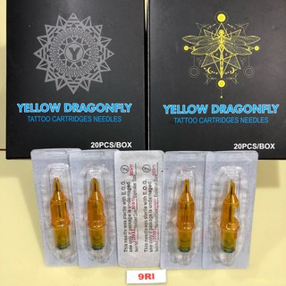 Kim xăm Pen 9RL đi nét Yellow Dragonfly
