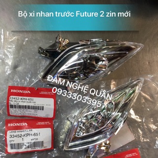 Bộ xi nhan trước Future 2 zin hãng mới 100% 💰 380,000 VND / 1 cặp chụp + đế