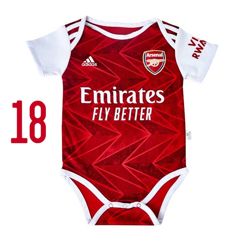 Bộ Áo Liền Quần 20-21 Chất Liệu Cotton In Logo Liverpool Barcelona 2020 Cho Bé Sơ Sinh 20/21 28CN