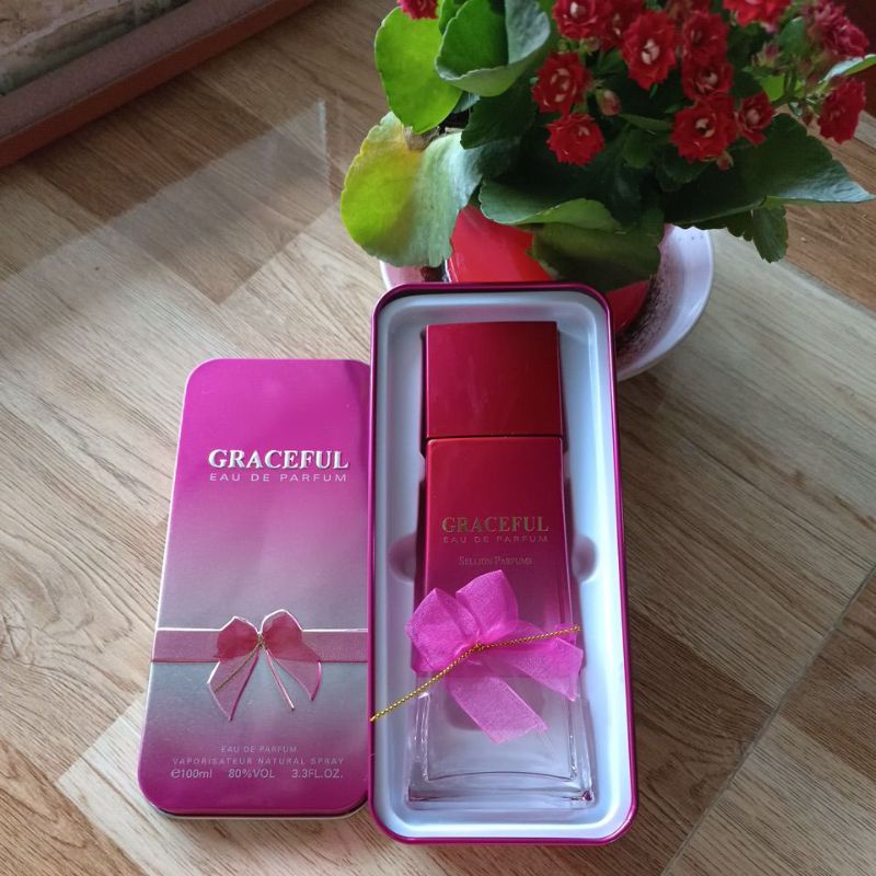 NƯỚC HOA GRACEFUL EAU DE PARFUM 100ML ( MÀU HỒNG)