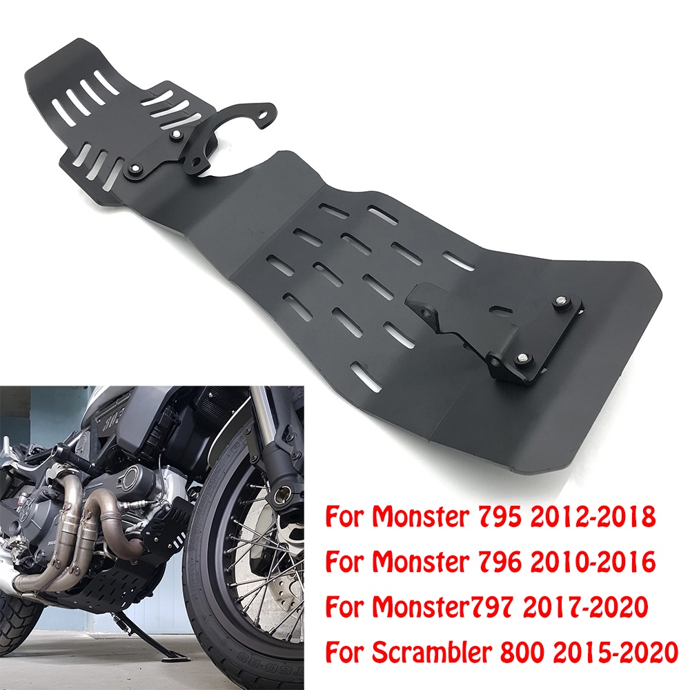 Tấm Bảo Vệ Khung Gầm Động Cơ Xe Mô Tô Ducati Scrambler 800 2015 2016 2017 2018 2019 2020 Monster 795 796 797 2014