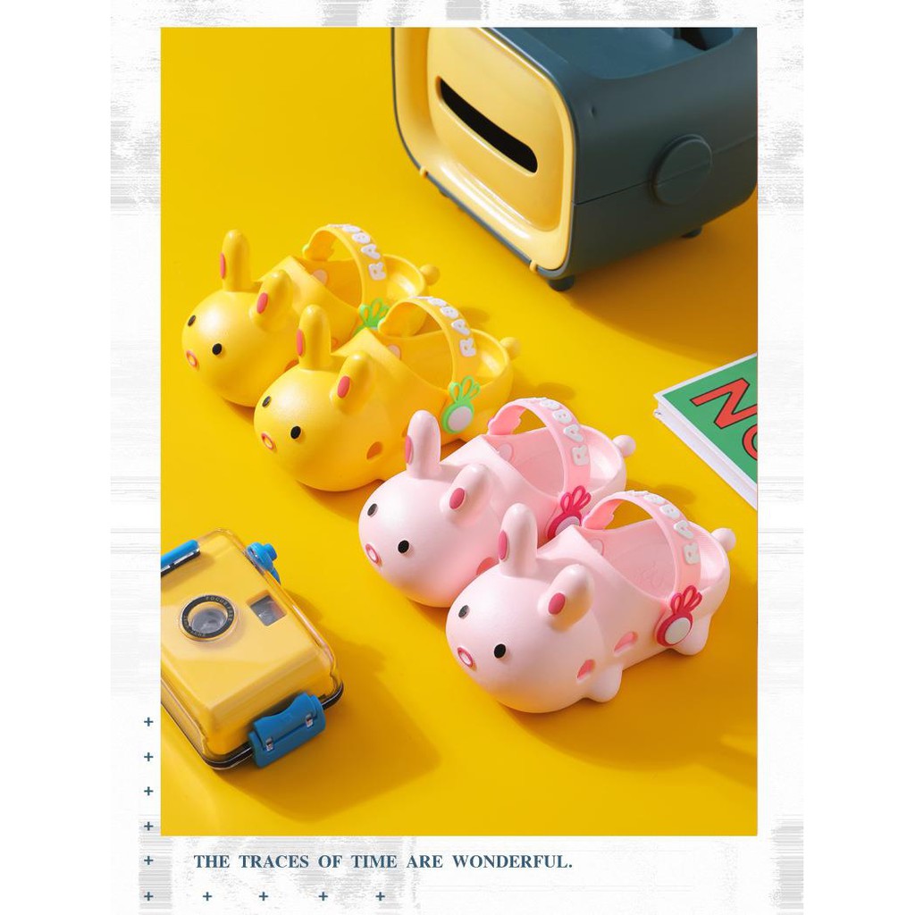 Dép nữ cute hình thỏ dễ thương ngộ nghĩnh HOT Trend 2021 size người lớn và trẻ em từ 20 đến size 41 - QUỲNH CHI STORE B7