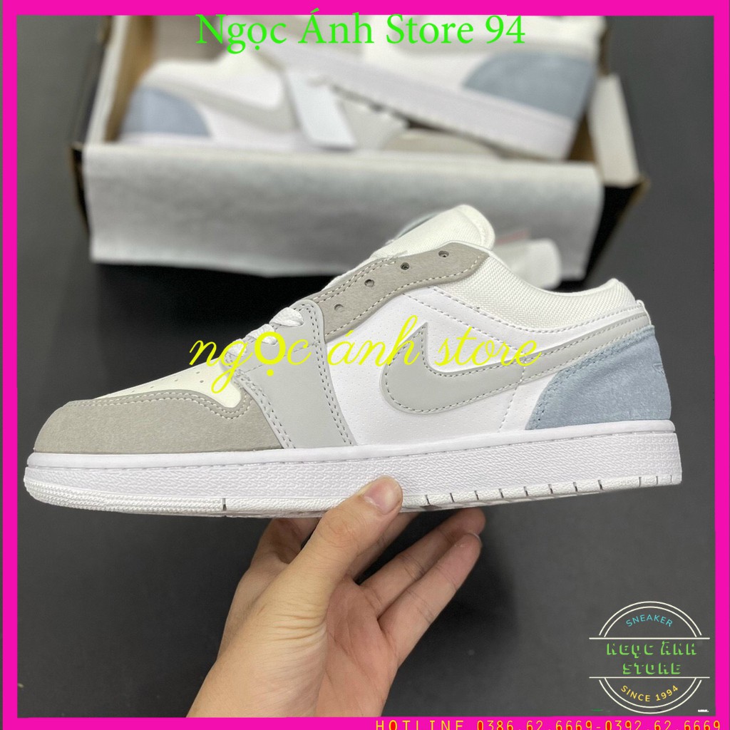 Giày thể thao Air Jordan 1 Low Paris cho nam nữ mẫu hot hit, giày thể thao thấp cổ, jordan 1 cổ thấp