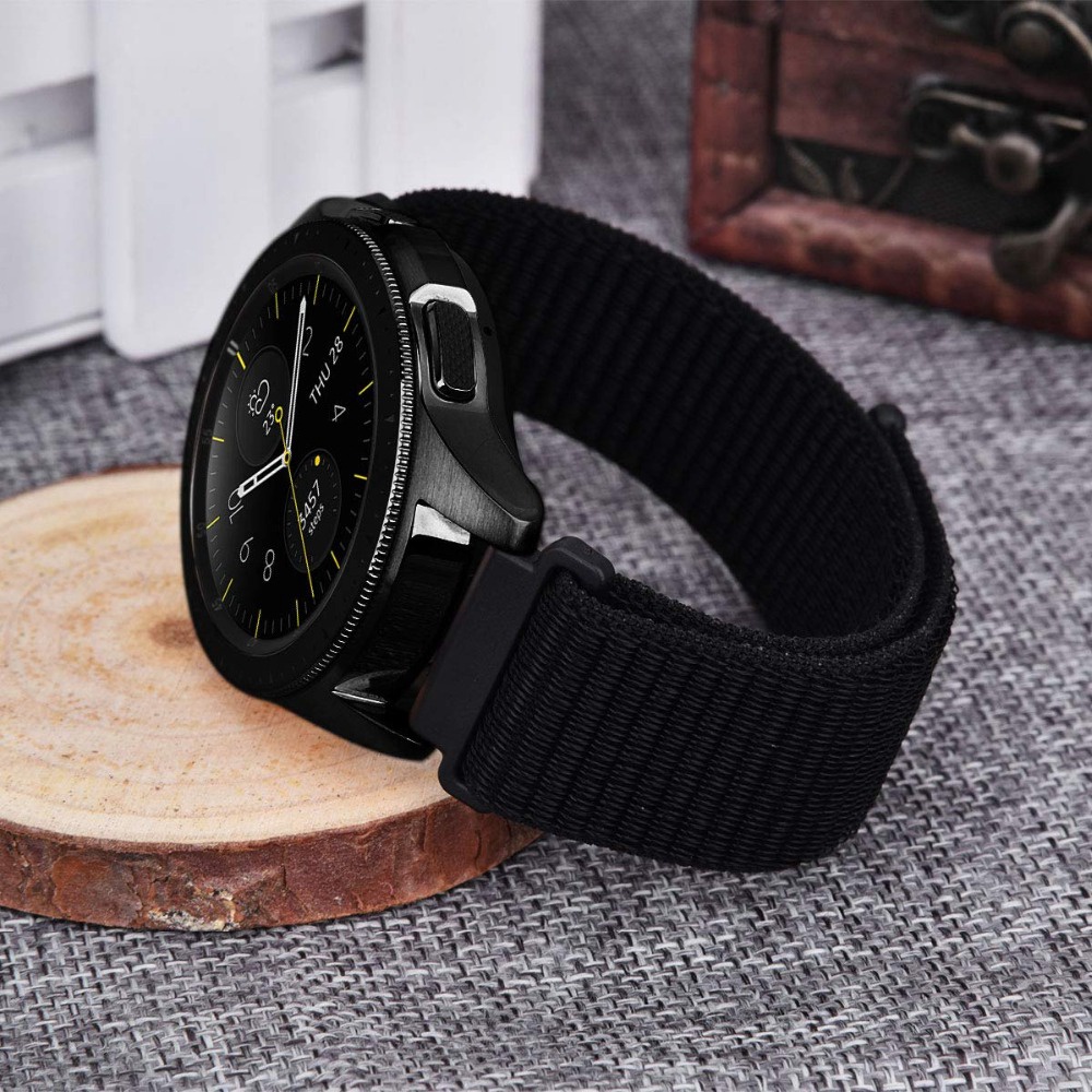 Dây Đeo Nylon 20mm / 22mm Cho Đồng Hồ Thông Minh Samsung Galaxy Watch 4 Samsung S3 / S2 Active 2