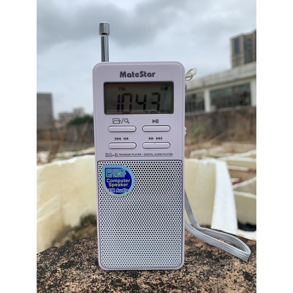 ĐÀI RADIO FM NGHE NHẠC MINI MATESTAR RA-3