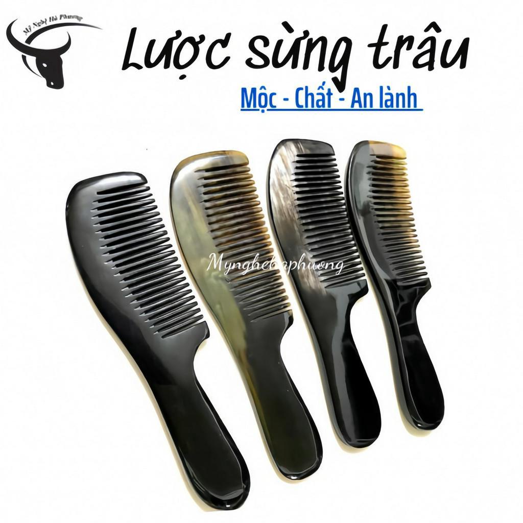 Lược sừng xuất Nhật dùng để mát xa lưu thông khí huyết, ngăn rụng tóc