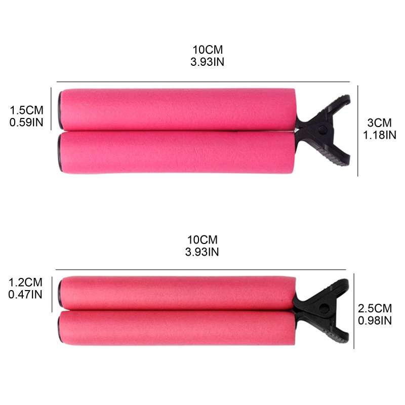 Set 12 Lô Uốn Tóc Xoăn Mềm Mại Linh Hoạt Cho Nữ