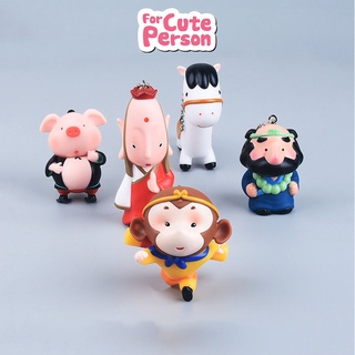  Móc Khoá Thầy Trò Đường Tăng Tôn Ngộ Không Trư Bát Giới Xa Tăng Hoạt Hình Ngộ Nghĩnh Đáng Yêu Cho Nhóm Bạn  MK04  