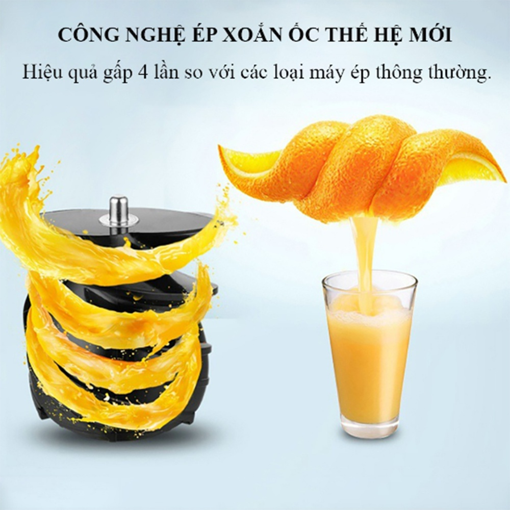 Máy ép chậm, máy ép trái cây, hoa quả SK60 - Bảo hành 12 tháng