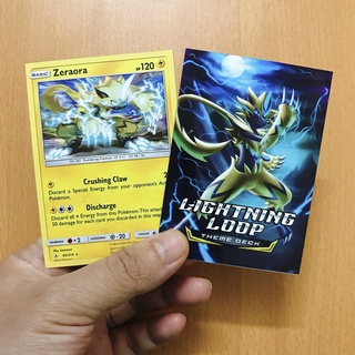 [BÀI IN] Bộ 60 Thẻ bài Lightning Loop - Pokémon Theme Deck 2019