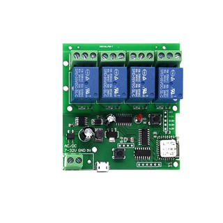 Công tắc điều khiển thông minh Sonoff 4CH DC 5V tiện dụng