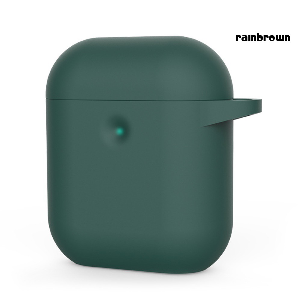 Vỏ Đựng Bảo Vệ Hộp Sạc Tai Nghe Airpods 1 / 2 Chống Sốc Bằng Silicone