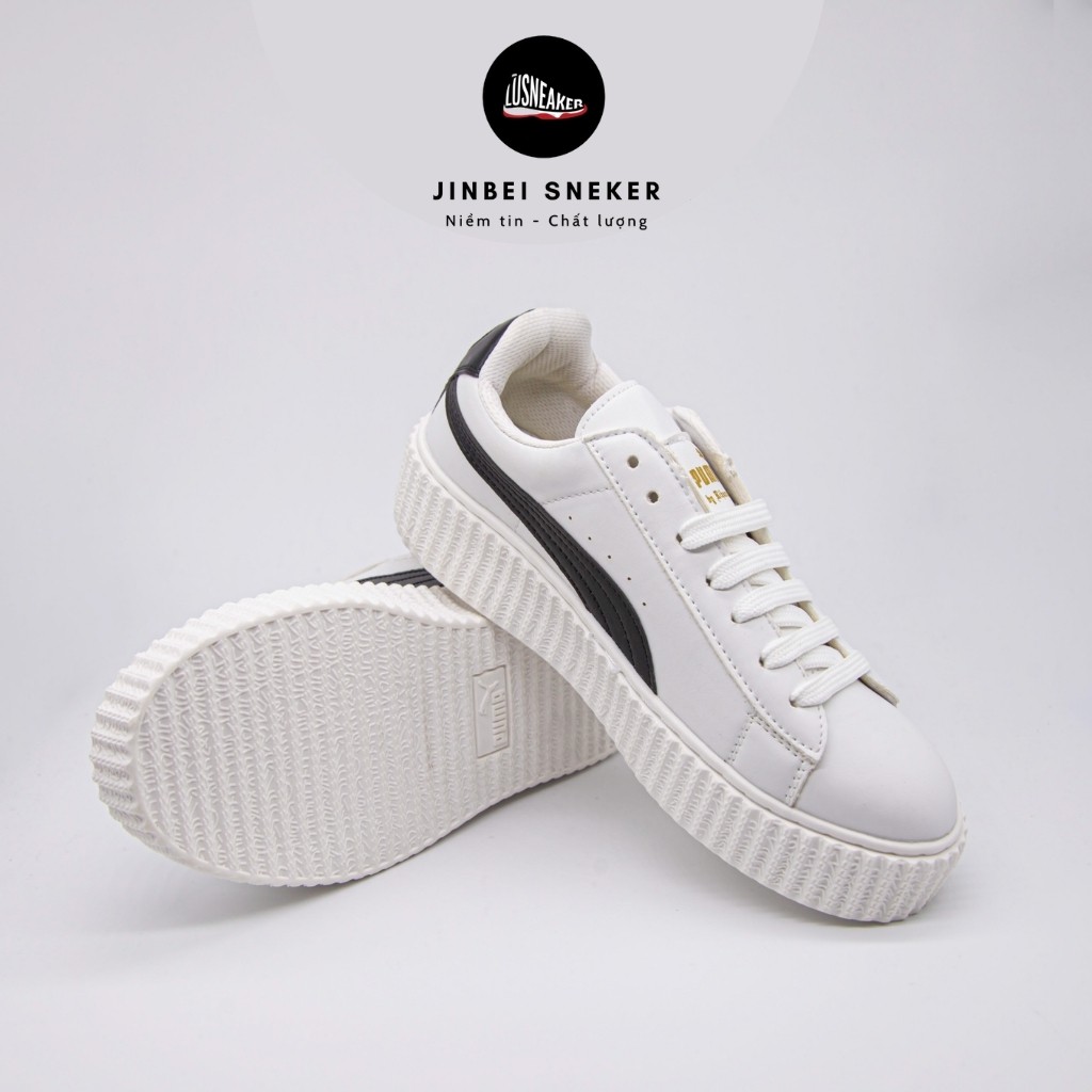 Giày PM Kẻ Đen 🏆HOT TREND🏆 Giầy Thể Thao trắng kẻ đen/Sneaker Nam Nữ Đủ Size