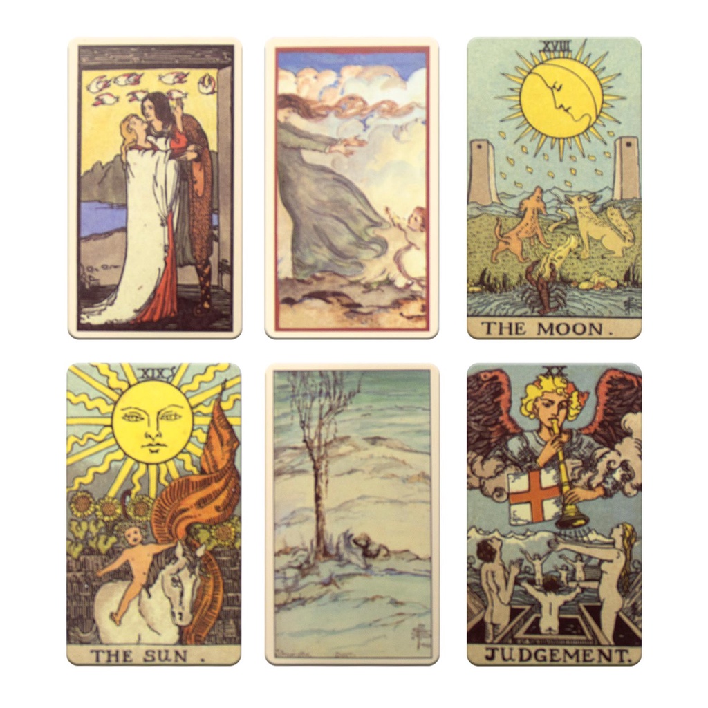 Bộ Bài tarot 78 Smith waite Phiên Bản Không Khung TH141