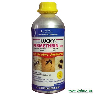 Xịt đuổi muỗi - xịt diệt côn trùng LUCKY  - Chế phẩm LÂU DÀI - KHÔNG HÔI, KHÔNG ĐỘC - Mai Huy