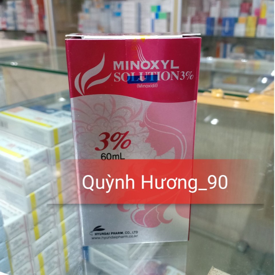 Xịt kích mọc tóc,giảm rụng tóc MINOXYL SOLUTION 3%