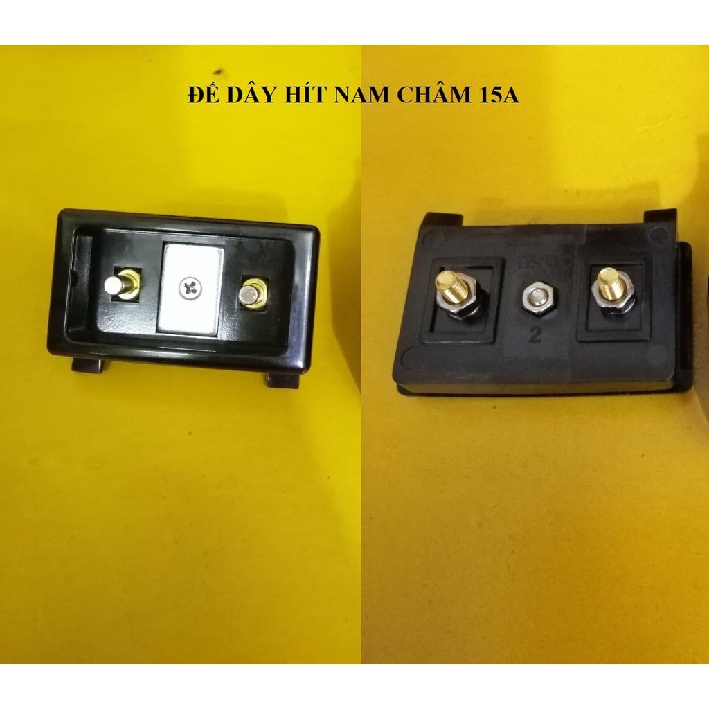 Dây hít nam châm 15A - 125V (dây bếp từ, bình thủy, bếp nướng, bếp lẩu... nội địa Nhật)