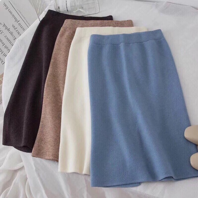 CHÂN VÁY LEN MỊN XẺ SAU MS15727 | BigBuy360 - bigbuy360.vn