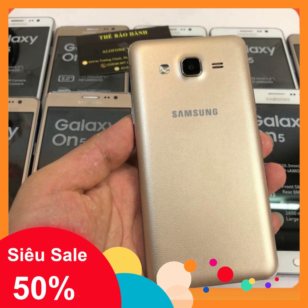 GIẢM 50% CÁC BÁC ƠI Điện Thoại Samsung On5 G5500 Wifi 3G Màn Hình 5.5inch Ram 1.5G Bộ Nhớ 8G GIẢM 50% CÁC BÁC ƠI