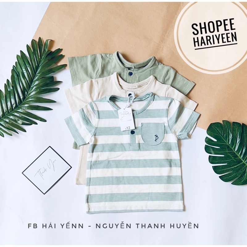 Set 3 áo cộc george