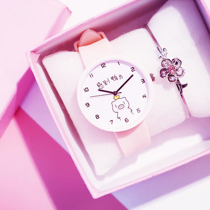 Đồng hồ thời trang nam nữ Candycat Heo Kute dây silicon tuyệt đẹp K788 | BigBuy360 - bigbuy360.vn