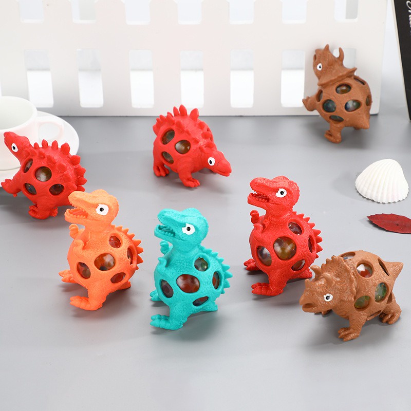 Squishy Khủng Long Bóp Hạt Mochi hình dơi đen mềm mịn dễ thương chân thực giảm stress co dãn đàn hồi ngộ nghĩn