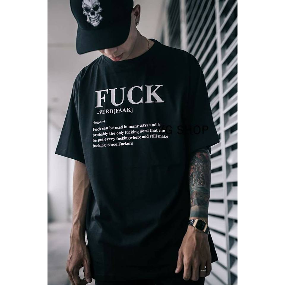 [UNISEX] Áo thun FUCK