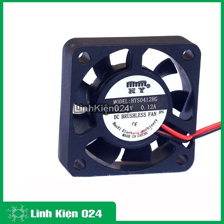 Quạt Tản Nhiệt Mini 4x4x1cm 12VDC 0.08A