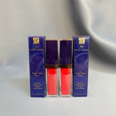 [ căng mọng môi] Son Kem Lì Estee Lauder 303 Controversial 7ml Pure Color Envy Paint On Liquid Lip Color