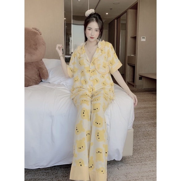 đồ mặc nhà pijama mango bigsize 60kg đến 85kg kèm video thật