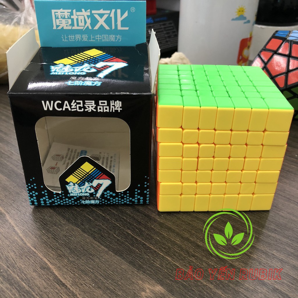 Rubik 7x7 Giá Rẻ Stickerless MoYu MeiLong MFJS Rubic 7 Tầng ( Mã RB117 )