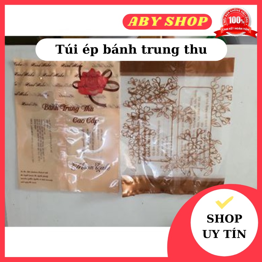 10 cái Túi ép bánh trung thu 200gr-250g ⚡ GIÁ SỐC  túi đựng bánh trung thu dày dặn, không dễ bị rách hoặc nhàu
